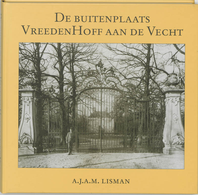 Omslag van De buitenplaats VreedenHoff aan de Vecht