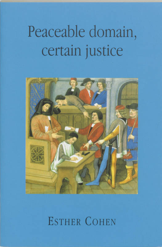 Omslag van Peaceable domain, certain justice