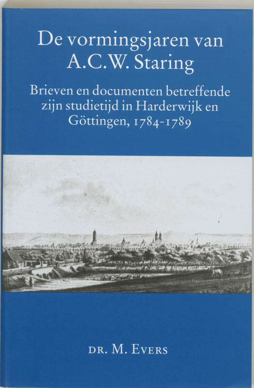 Omslag van De vormingsjaren van A.C.W. Staring