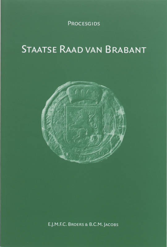 Omslag van Procesgids Staatse Raad van Brabant
