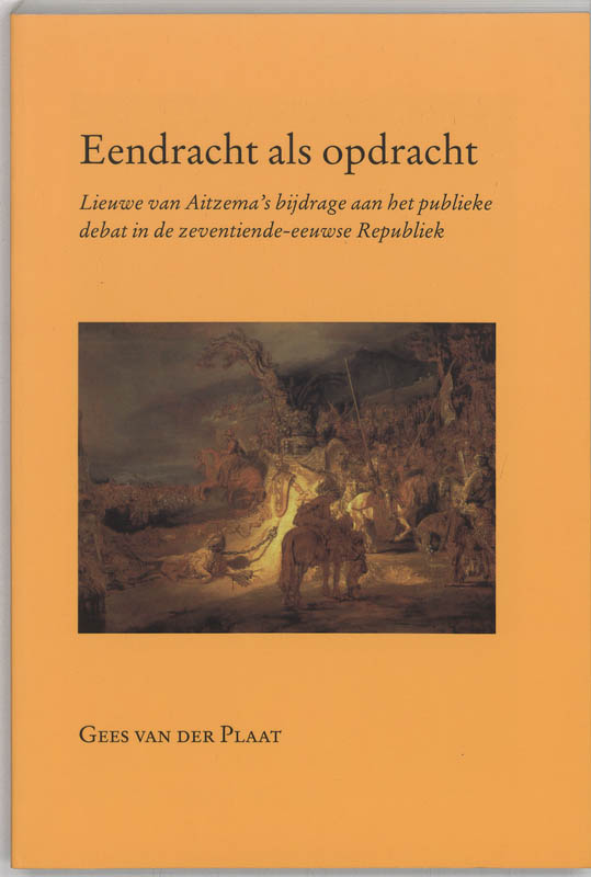 Omslag van Eendracht als opdracht