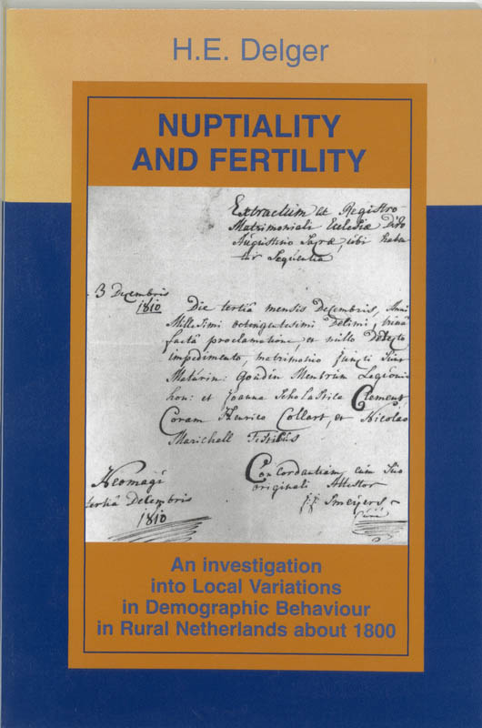 Omslag van Nuptiality and fertility