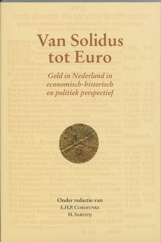 Omslag van Van Solidus tot Euro