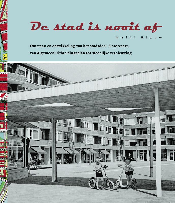 Omslag van De stad is nooit af