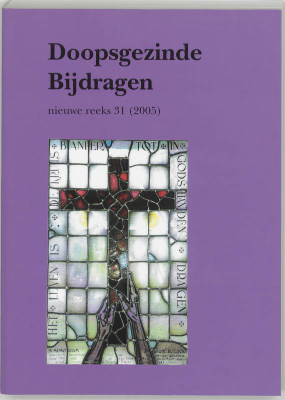 Omslag van Doopsgezinde Bijdragen nieuwe reeks 31 (2005)
