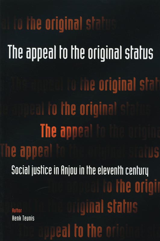 Omslag van The Appeal to original status