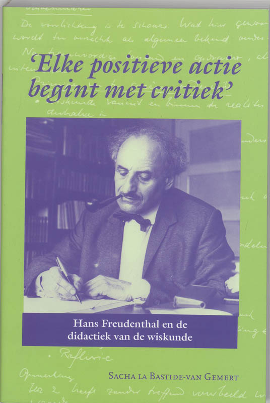 Omslag van 'Elke positieve actie begint met critiek'
