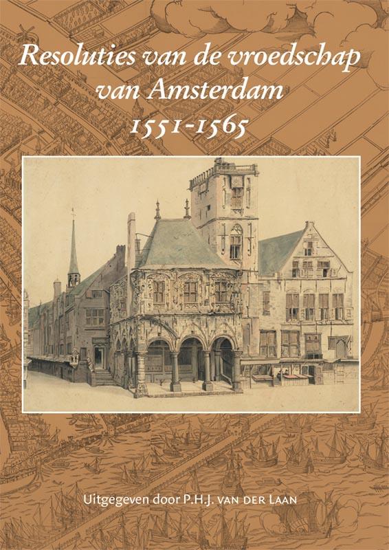 Omslag van Resoluties van de vroedschap van Amsterdam 1551-1565