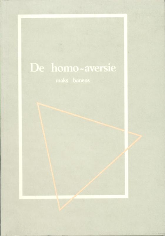 Omslag van De homo-aversie