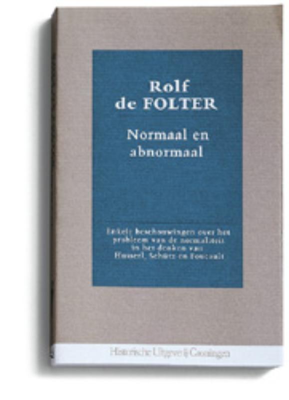 Omslag van Normaal en abnormaal