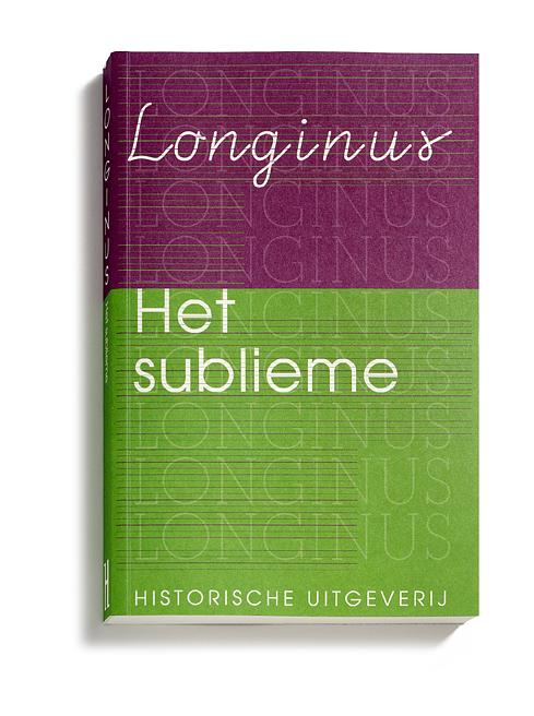 Omslag van Het sublieme