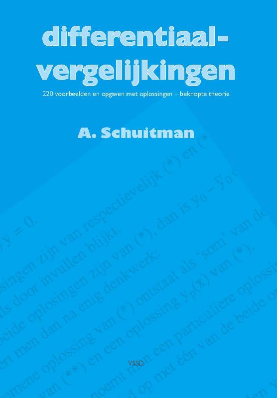 Omslag van Differentiaalvergelykingen