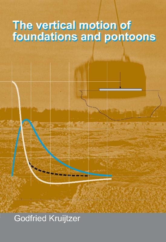 Omslag van The vertical motion of foundations and pontoons