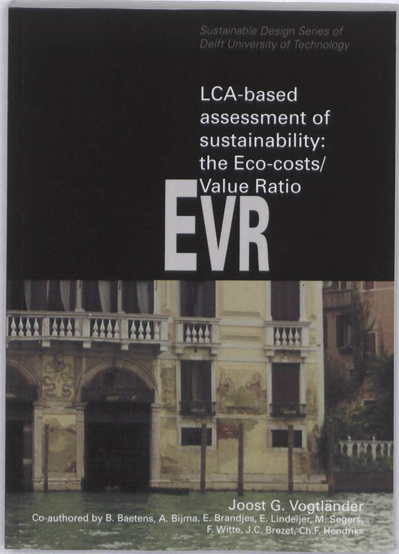 Omslag van LCA-based assessment of sustainability