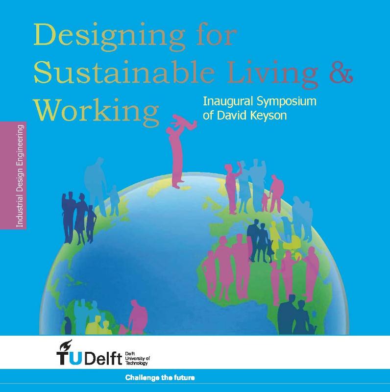 Omslag van challenging the future: Designing for Sustainable Living & Working