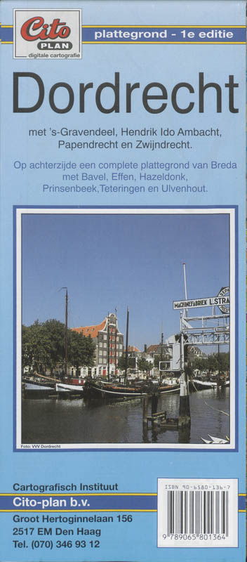 Omslag van Stadsplattegrond Dordrecht