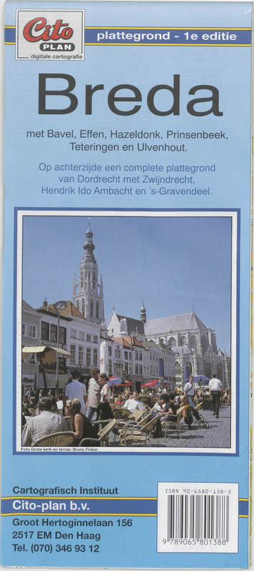Omslag van Stadsplattegrond Breda