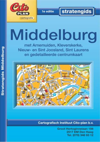 Omslag van Citoplan Stratengids Middelburg