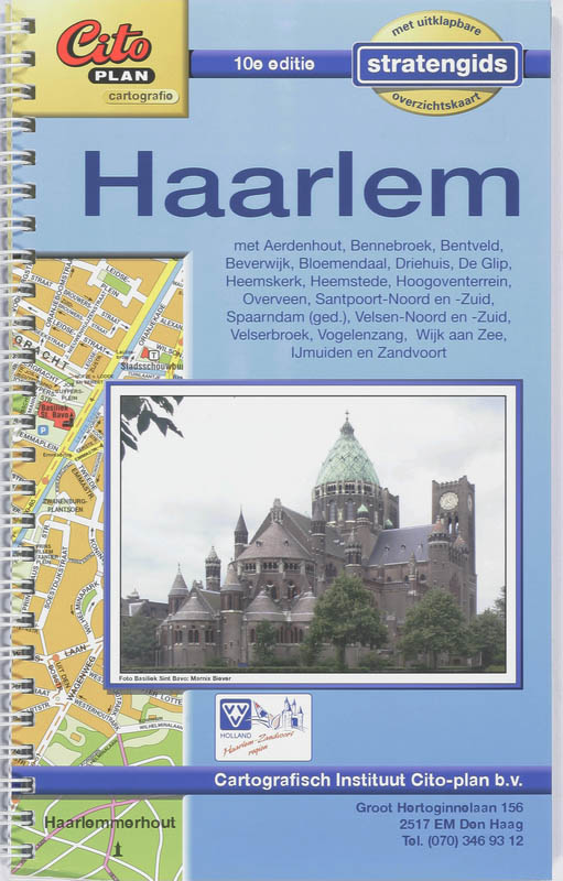 Omslag van Citoplan Stratengids Haarlem