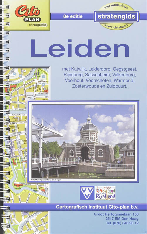 Omslag van Citoplan stratengids Leiden