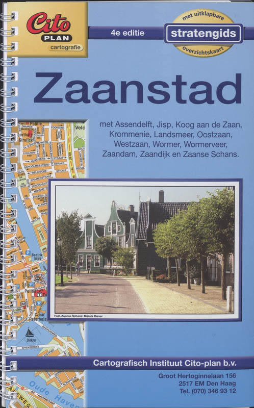 Omslag van Citoplan stratengids Zaanstad