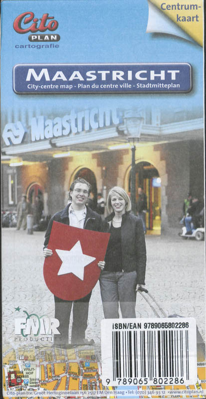 Omslag van Citoplan centrumplattegrond Maastricht