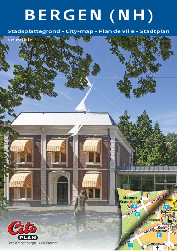 Omslag van Bergen (NH)stadsplattegrond