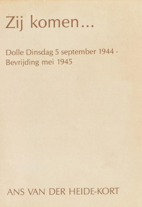 Omslag van Zij komen