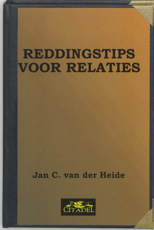 Omslag van Reddingstips voor relaties