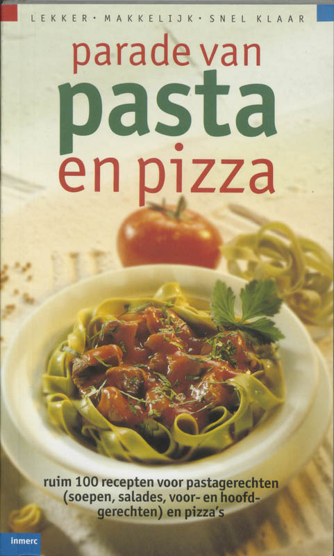 Omslag van Parade van pasta en pizza