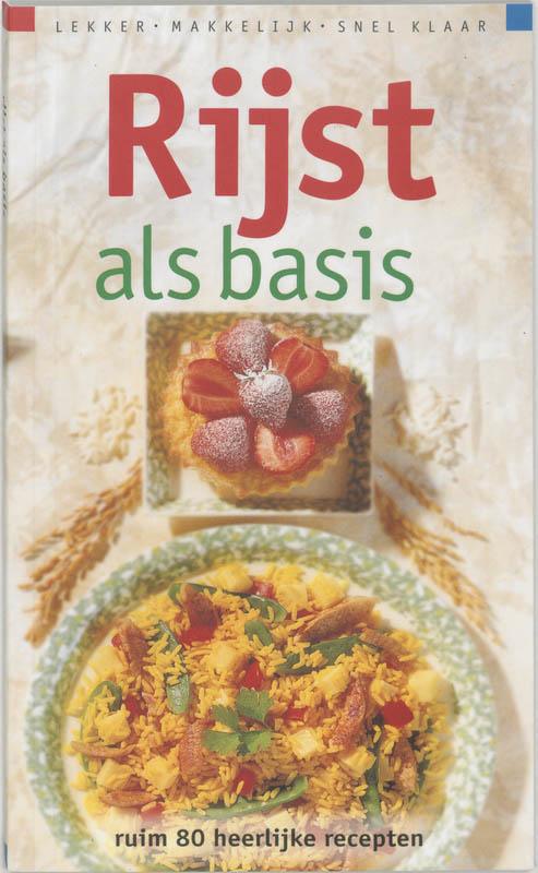 Omslag van Rijst als basis