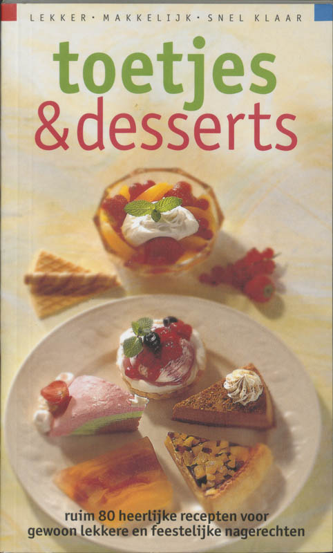 Omslag van Toetjes & desserts