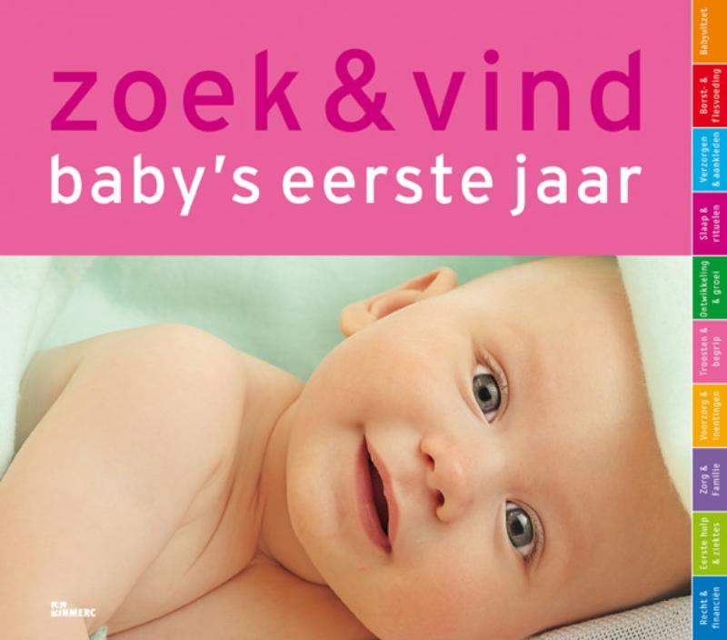 Omslag van Zoek en vind baby's eerste jaar