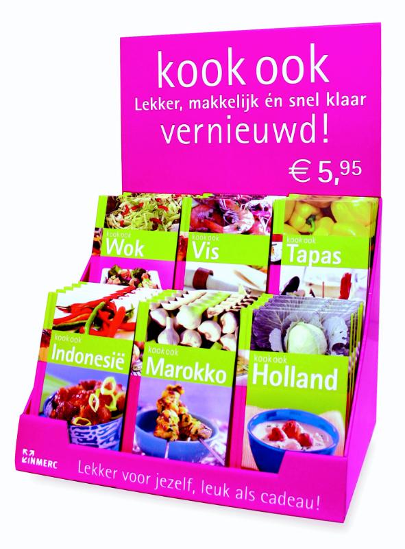 Omslag van Display serie Kook ook (A) 6 x 5 ex