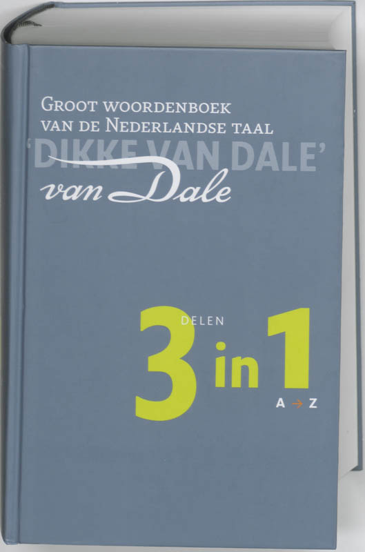 Omslag van Van Dale Groot woordenboek van de Nederlandse Taal 3-in-1