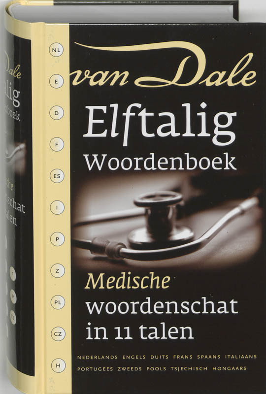 Omslag van Van Dale Elftalig woordenboek Medisch