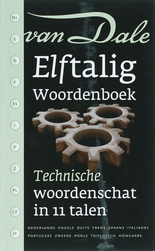 Omslag van Van Dale Elftalig woordenboek Techniek