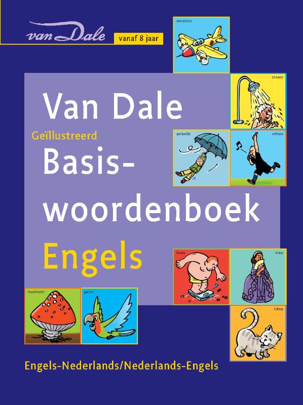 Omslag van Van Dale Basiswoordenboek Engels
