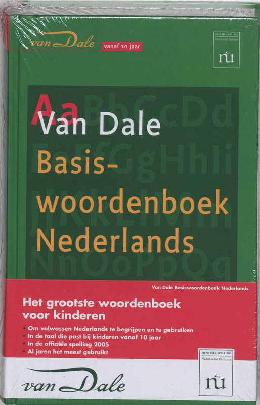 Omslag van Van Dale Basiswoordenboek Nederlands