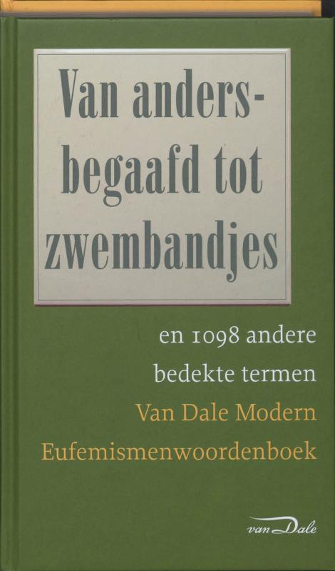 Omslag van Van Dale Modern Eufemismenwoordenboek