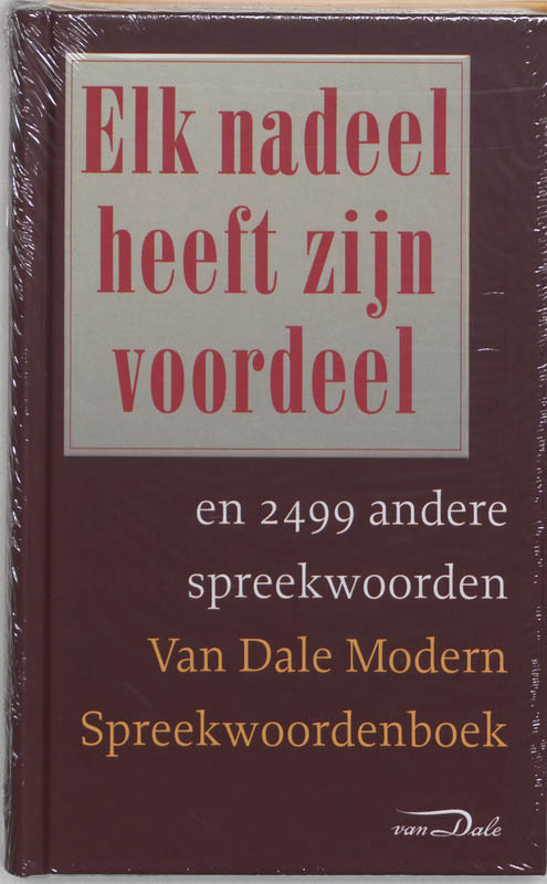 Omslag van Van Dale Modern spreekwoordenboek