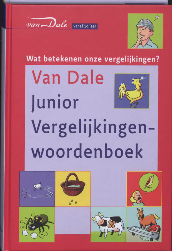 Omslag van Van Dale Junior vergelijkingenwoordenboek