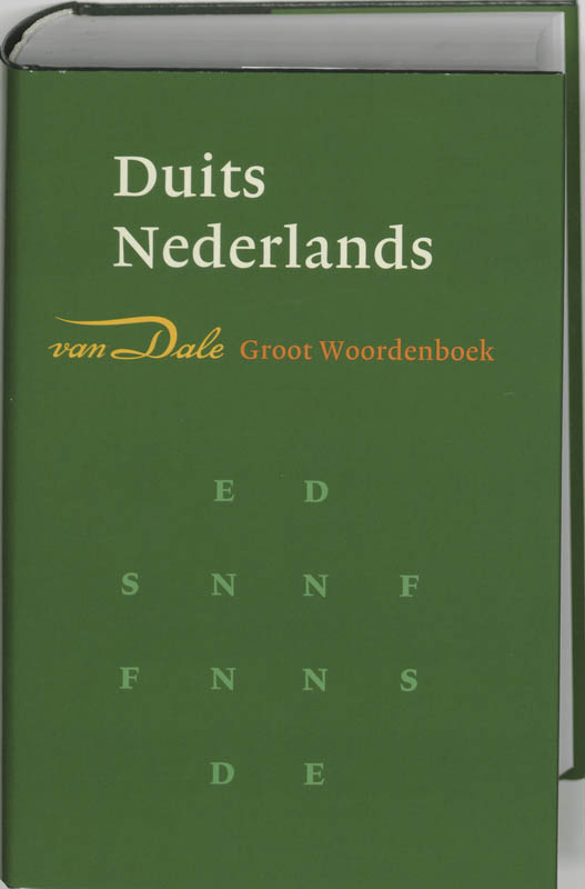 Omslag van Van Dale groot woordenboek Duits-Nederlands