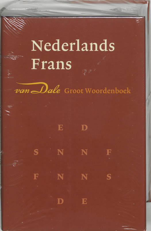 Omslag van Van Dale groot woordenboek Nederlands-Frans