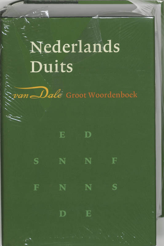 Omslag van Van Dale groot woordenboek Nederlands-Duits