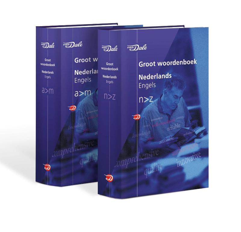 Omslag van Van Dale Groot woordenboek Nederlands-Engels