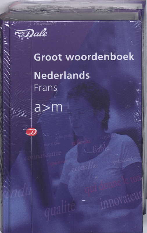 Omslag van Van Dale Groot woordenboek Nederlands-Frans