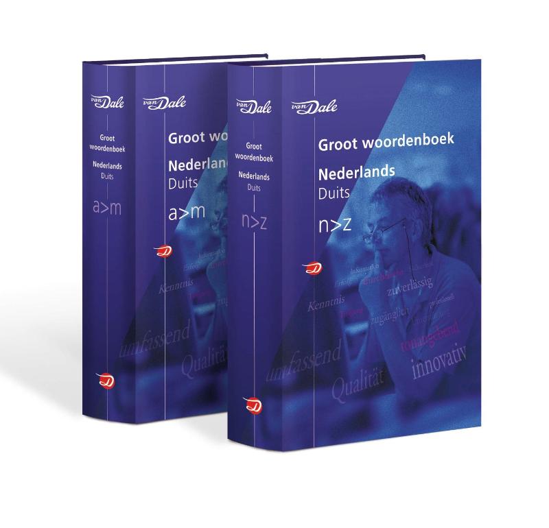 Omslag van Van Dale Groot woordenboek Nederlands-Duits
