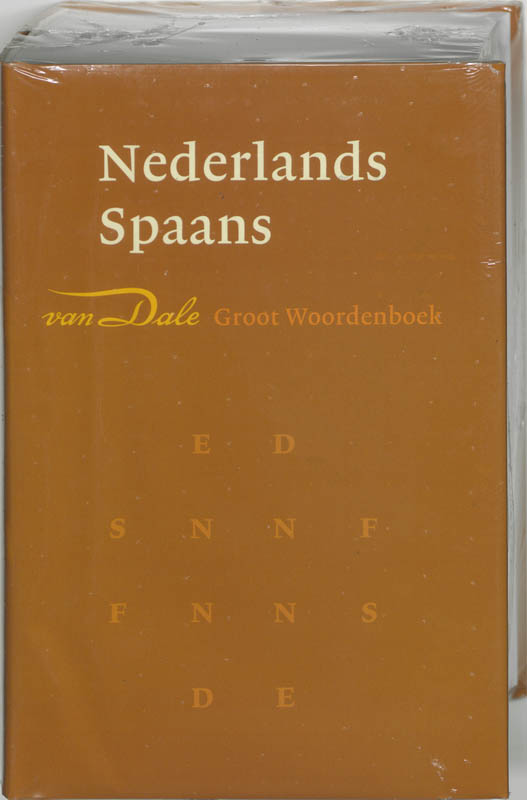 Omslag van Van Dale groot woordenboek Nederlands-Spaans