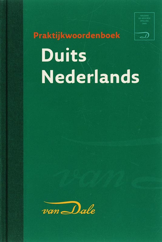 Omslag van Van Dale Praktijkwoordenboek Duits-Nederlands